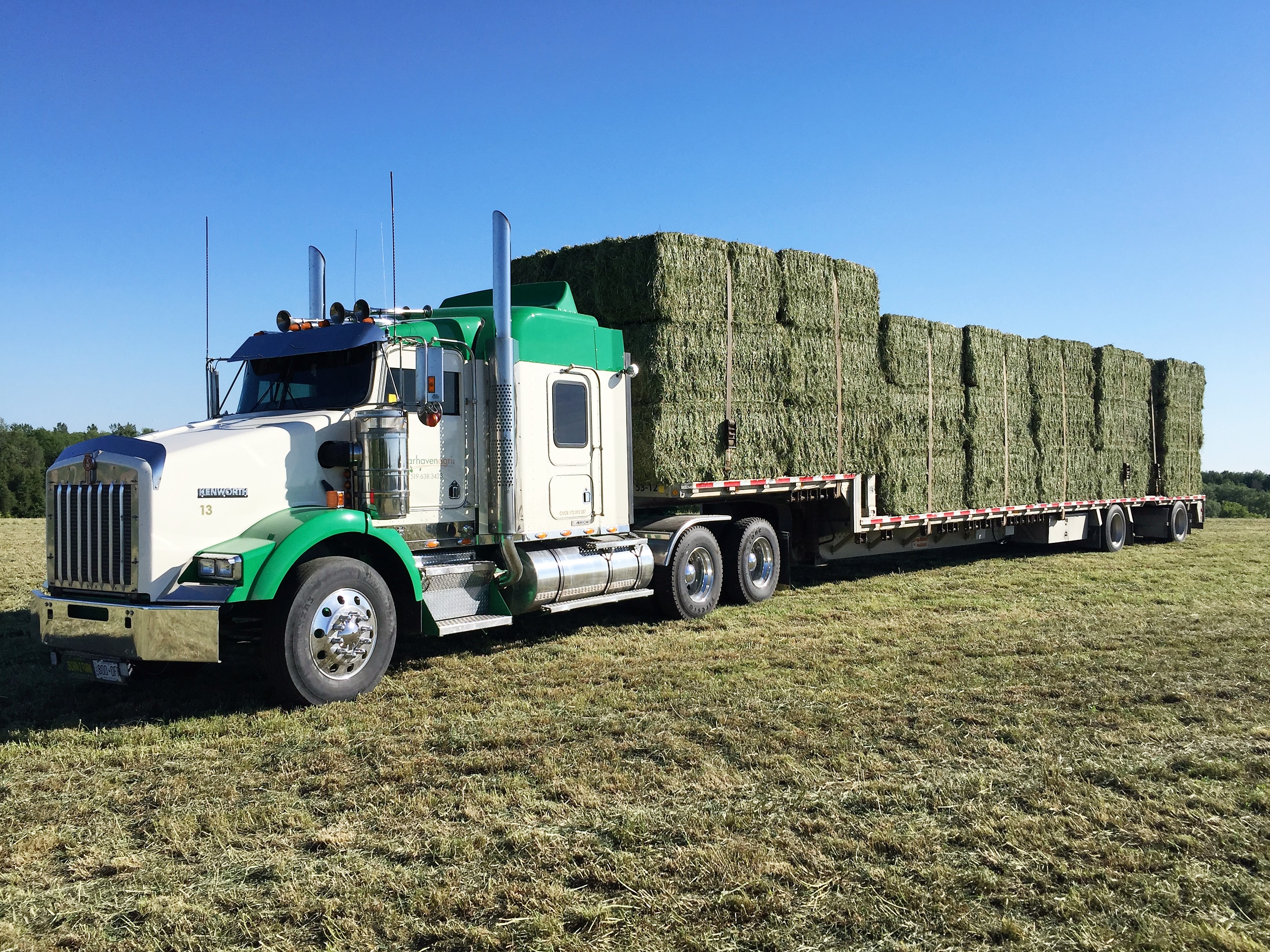 Truck with Bales